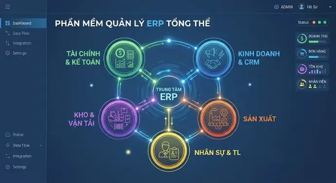 Phần mềm quản lý ERP