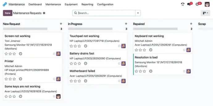 Odoo Maintenance