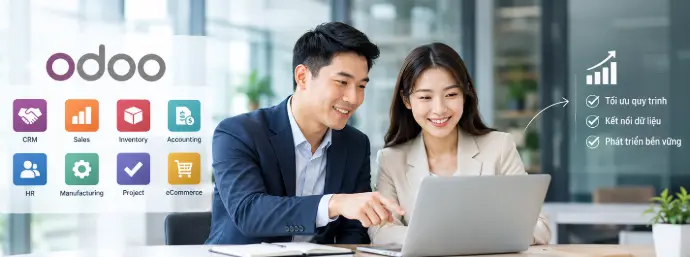 Odoo ERP phù hợp cho doanh nghiệp vừa và nhỏ