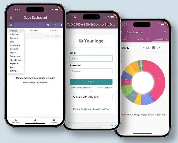 odoo mobile app